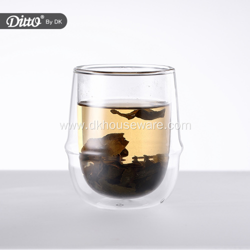 Double Walled Glass Cup for Tea Or Coffee